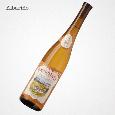 Albarino GRANBAZĂN ETIQUETA ĂMBAR aged on the lees